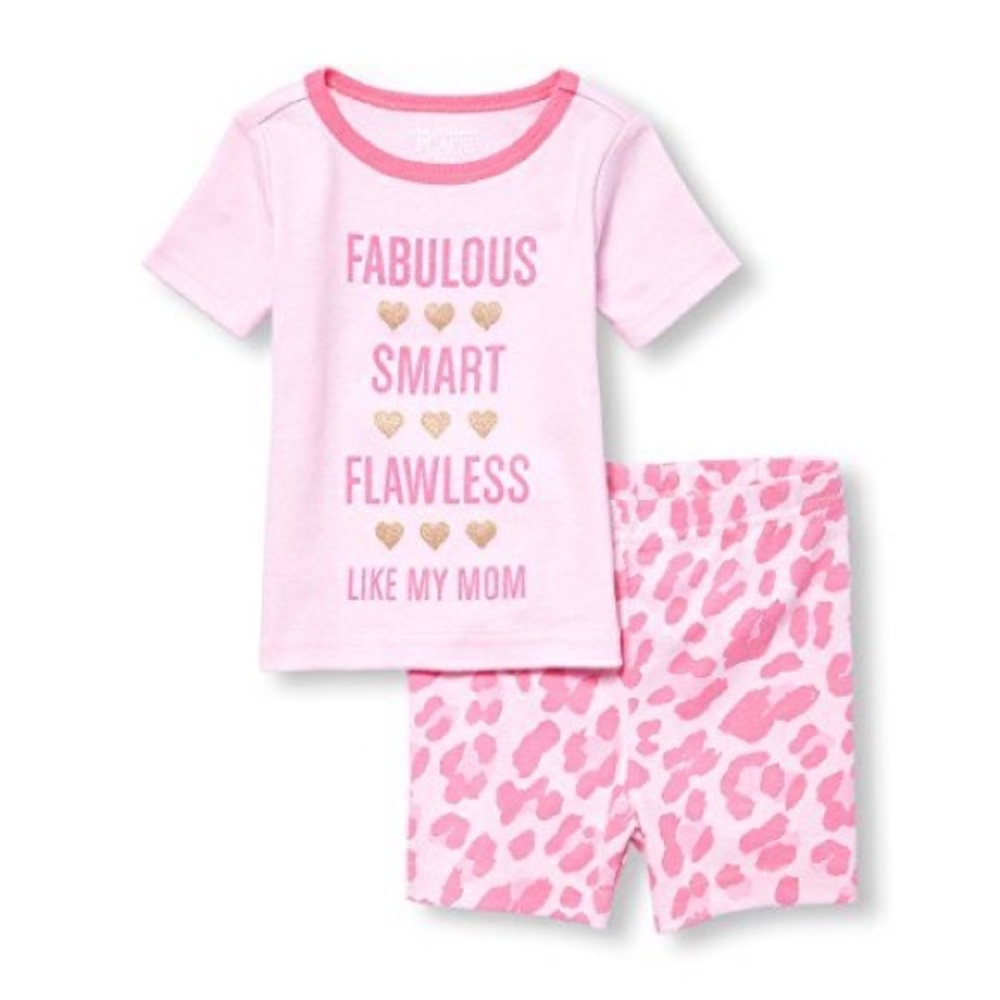 The Children’s Place Baby Girl PJ’s 0-3 Mos